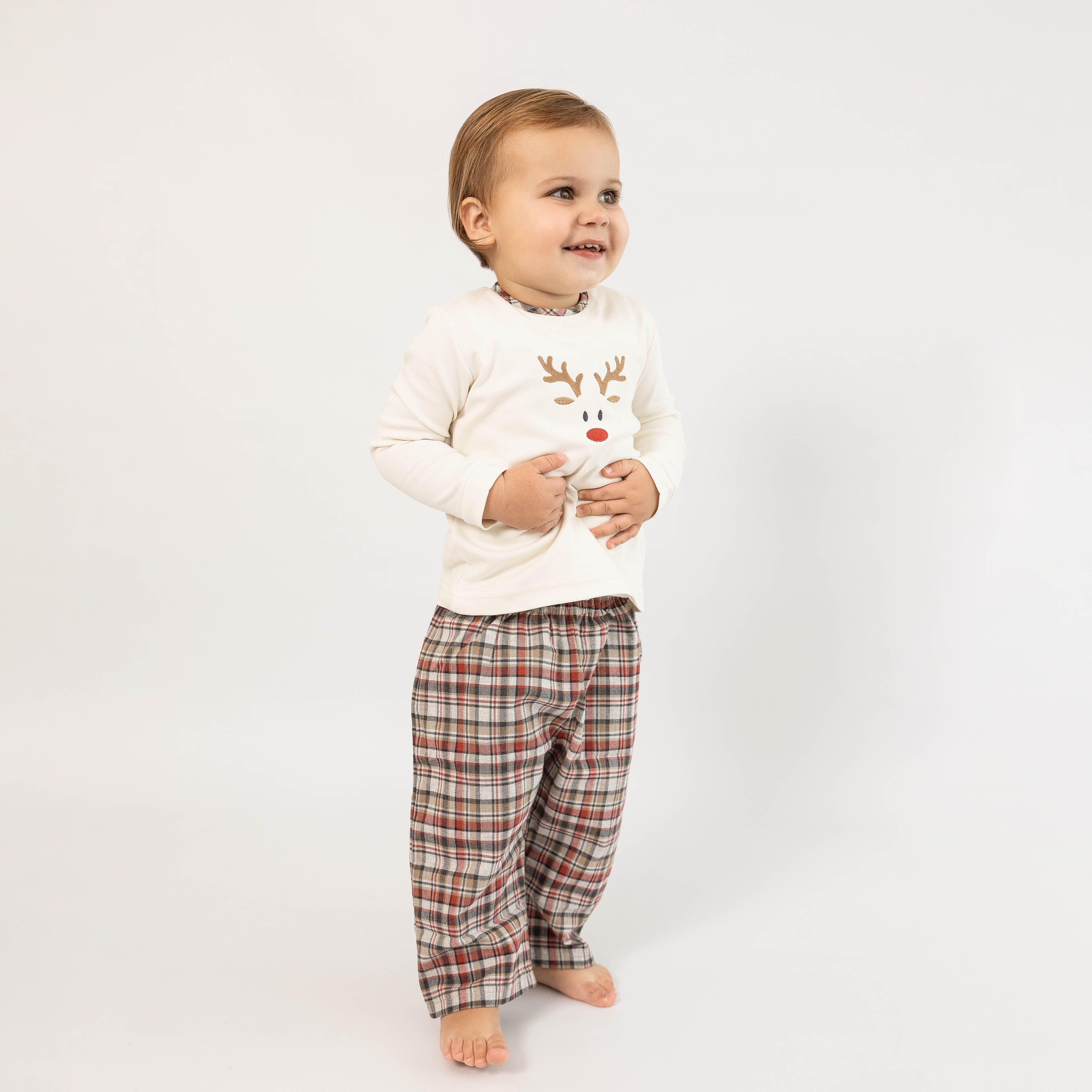 Baby Gi pyjama rendier met zakje