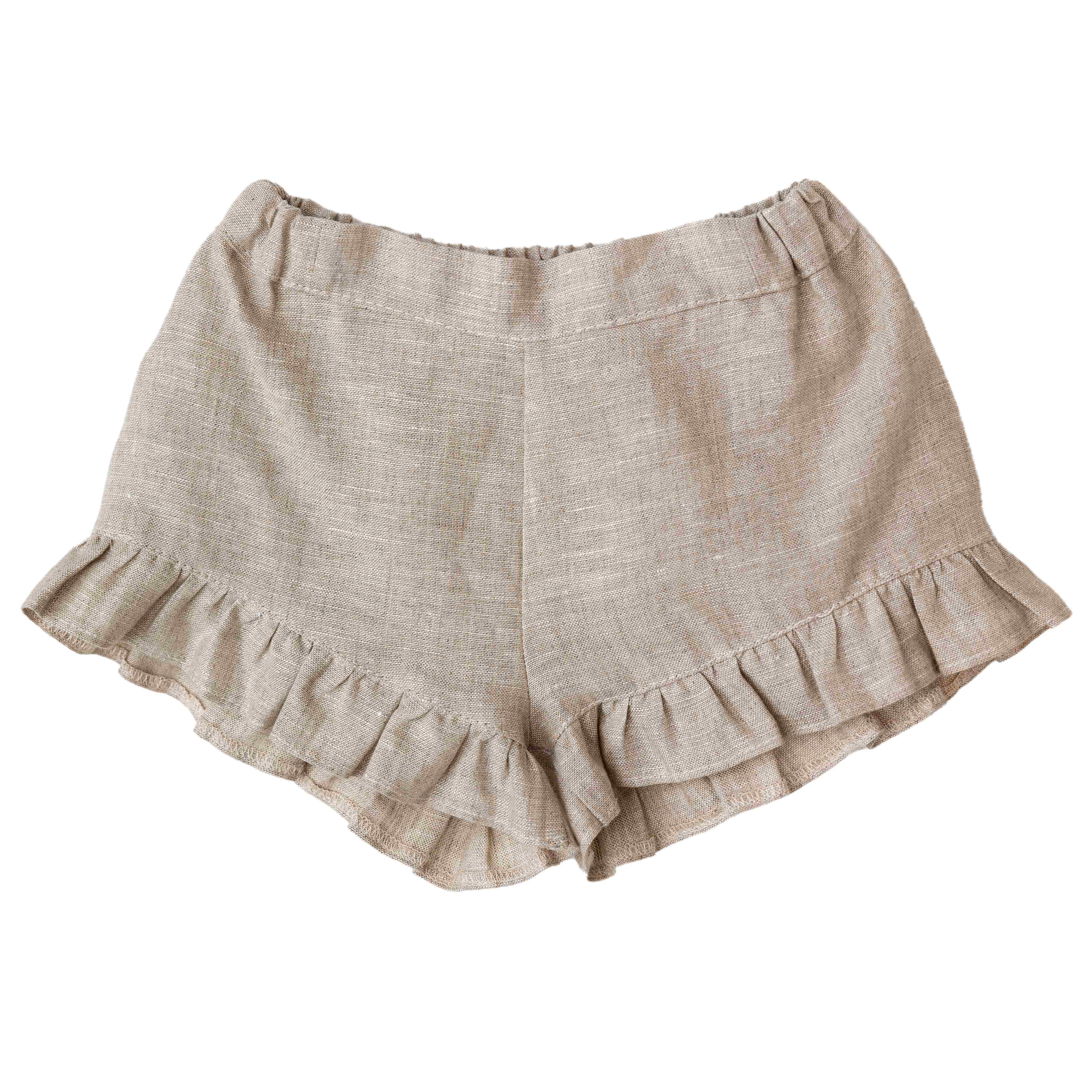 Baby Gi Beige frilly short