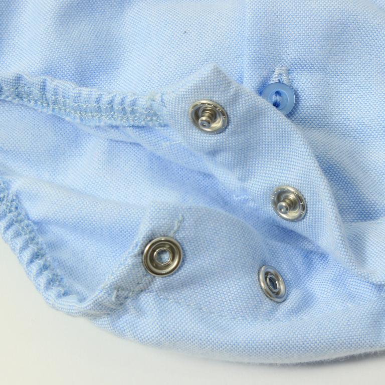 Dr. Kid blauw bodyhemd