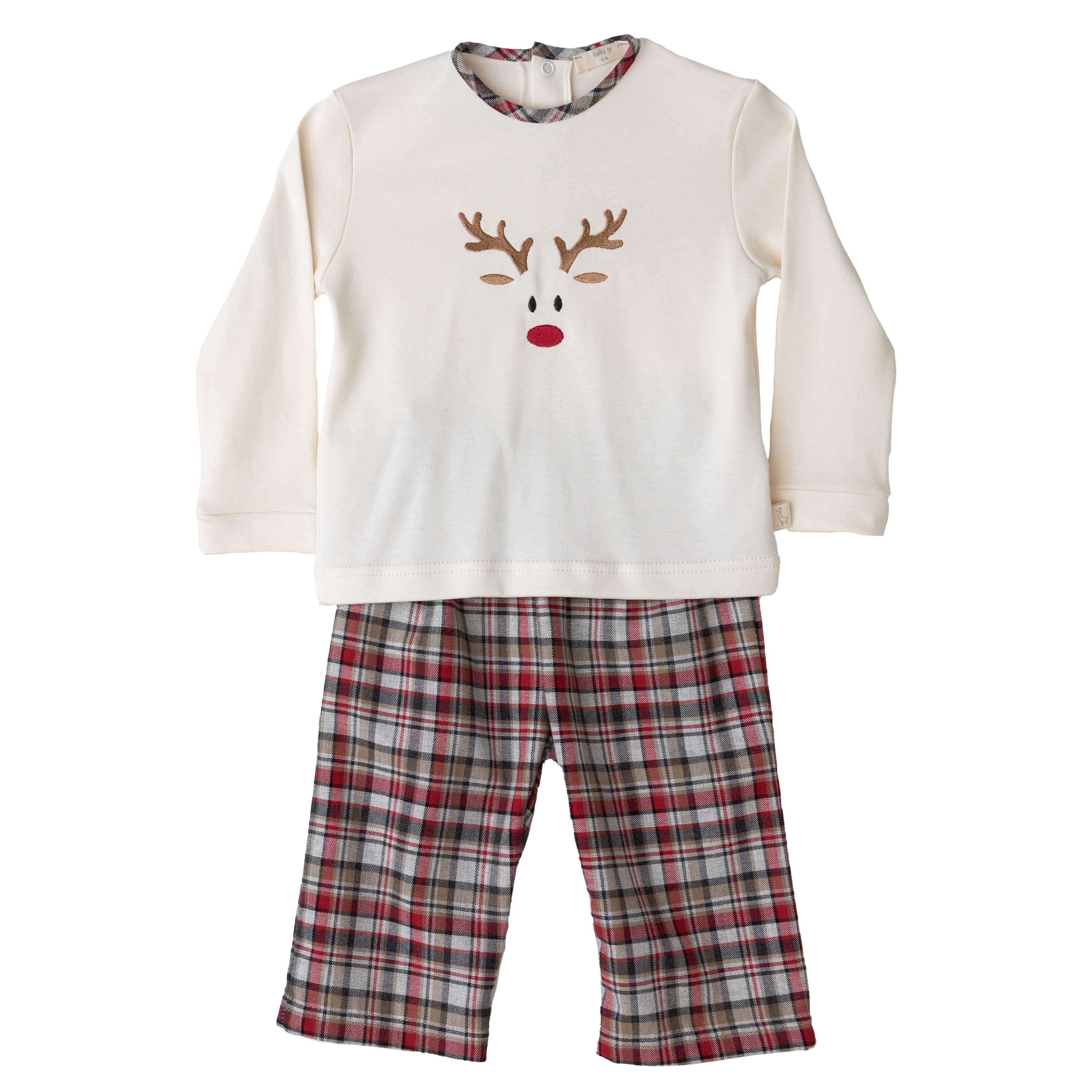 Baby Gi pyjama rendier met zakje