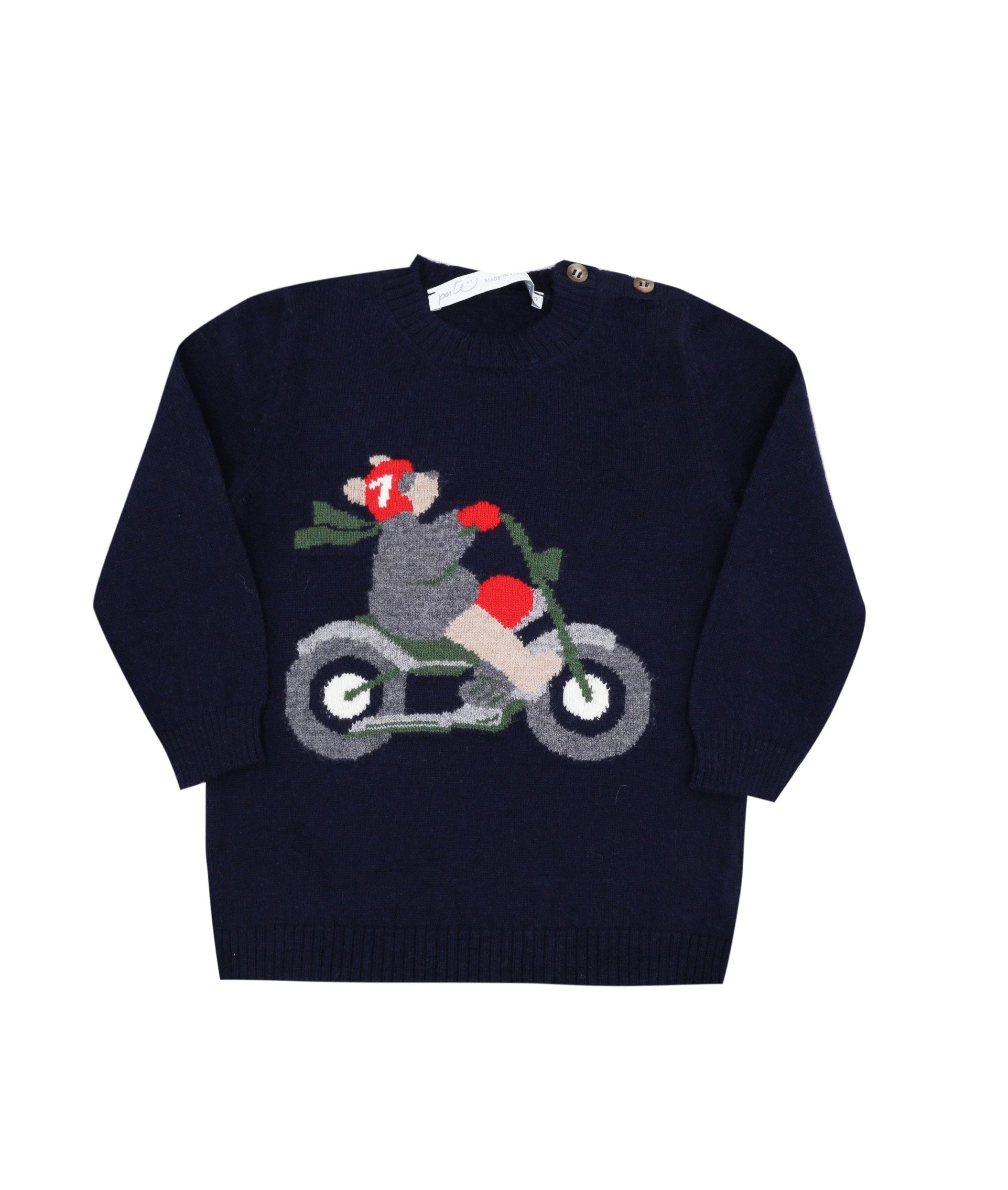 Per té cashmere trui scooter