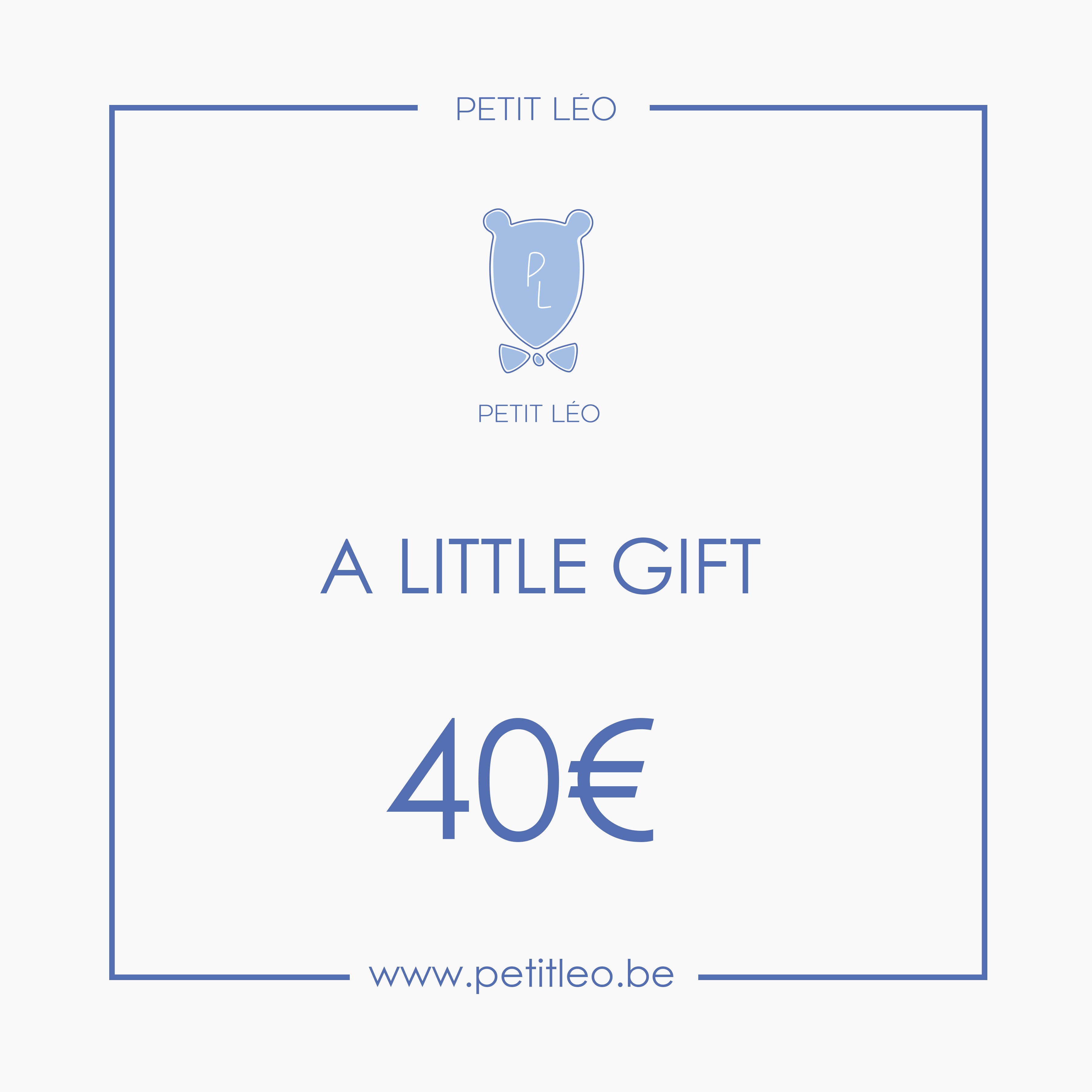 Petit Léo cadeaubon