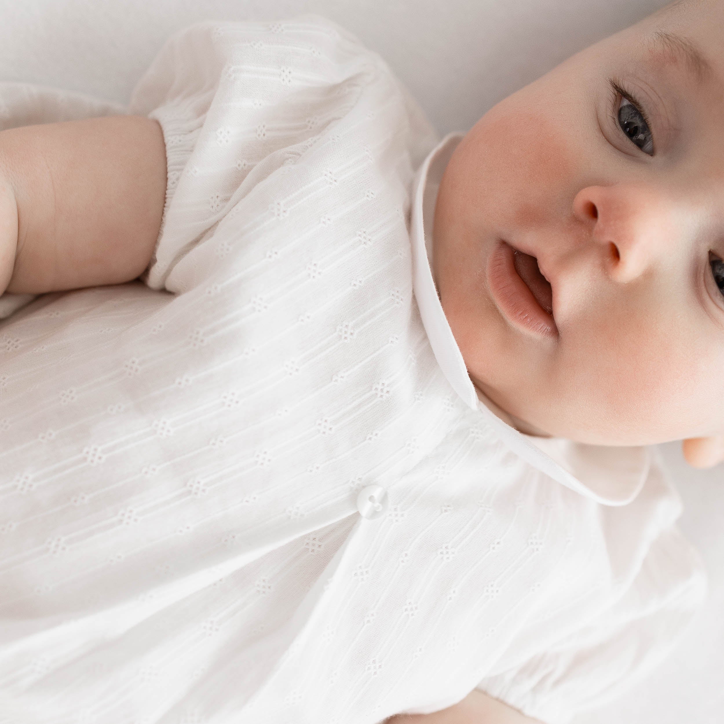 Baby Gi Ivory dress with panties