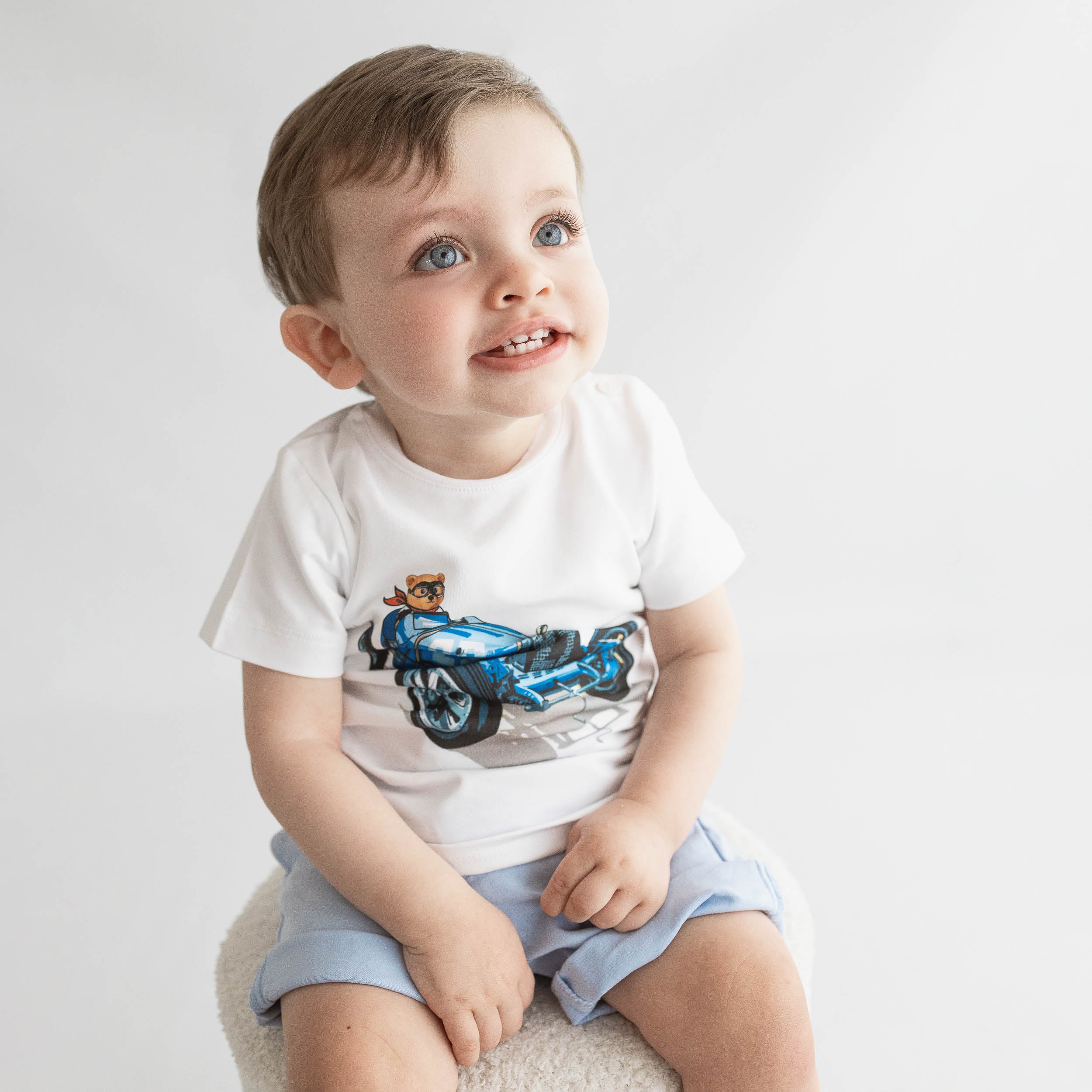 Per Té Shirt met racewagen